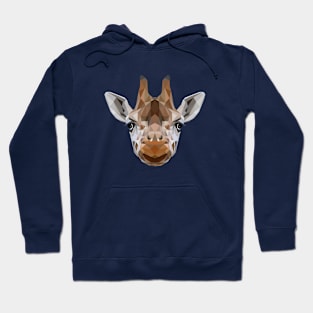 Giraffe Low Poly Art Hoodie